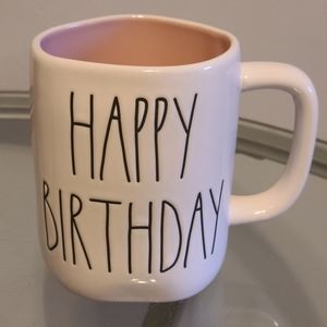 Rae Dunn Happy Birthday mug